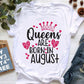 January To December Graphic Print T-Shirt Top for Women