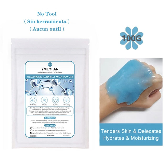 Jelly Mask Powder Set Peel Off Rubber Facial Mask