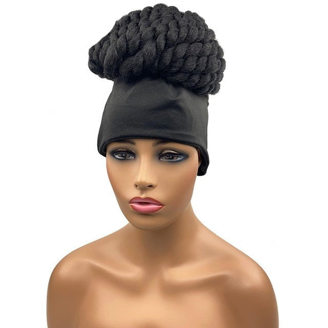 Kinky Curly Synthetic Headband Wigs For Women