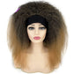 Kinky Curly Synthetic Headband Wigs For Women