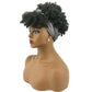 Kinky Curly Synthetic Headband Wigs For Women