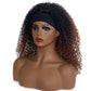 Kinky Curly Synthetic Headband Wigs For Women