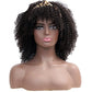 Kinky Curly Synthetic Headband Wigs For Women