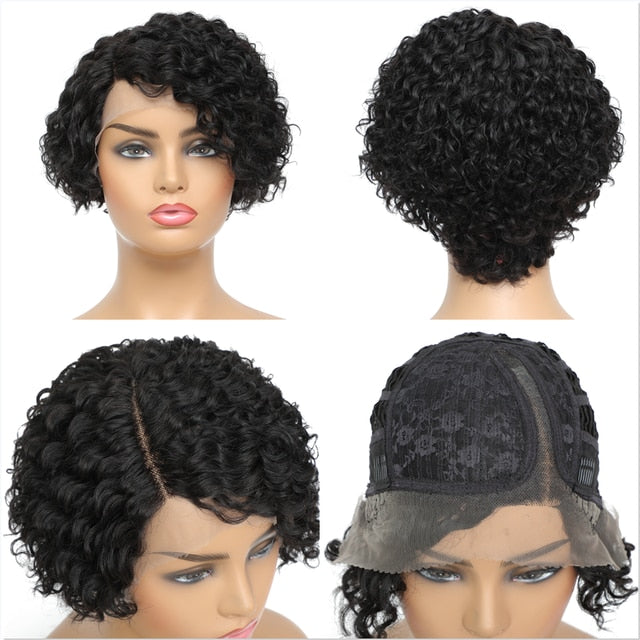 Short Wigs Pixie Cut Wig Human Hair For Women