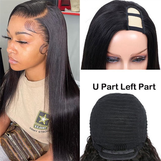 Straight Brazilian Human Hair Wig