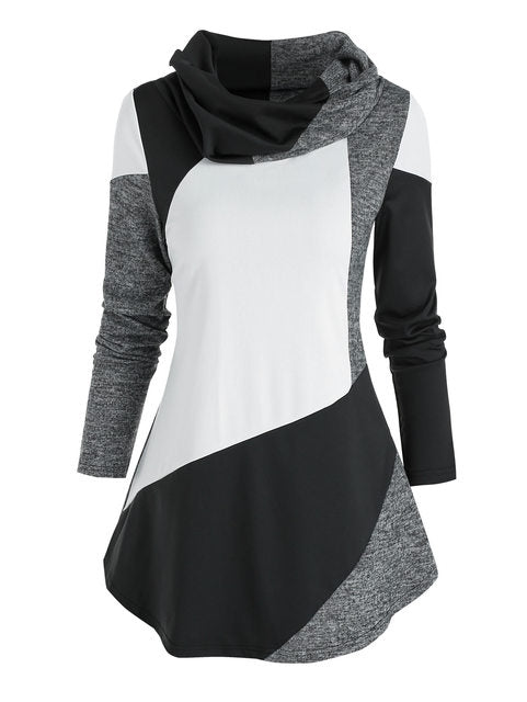 Contrast Color Top for Women
