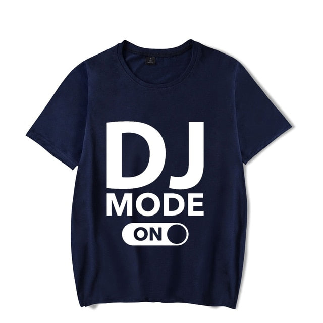 Dj Mode Print Luminous Tees T- shirt for Men