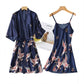 Silk Satin Night Dress Set
