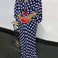 Polka Dot Print Summer SunDress