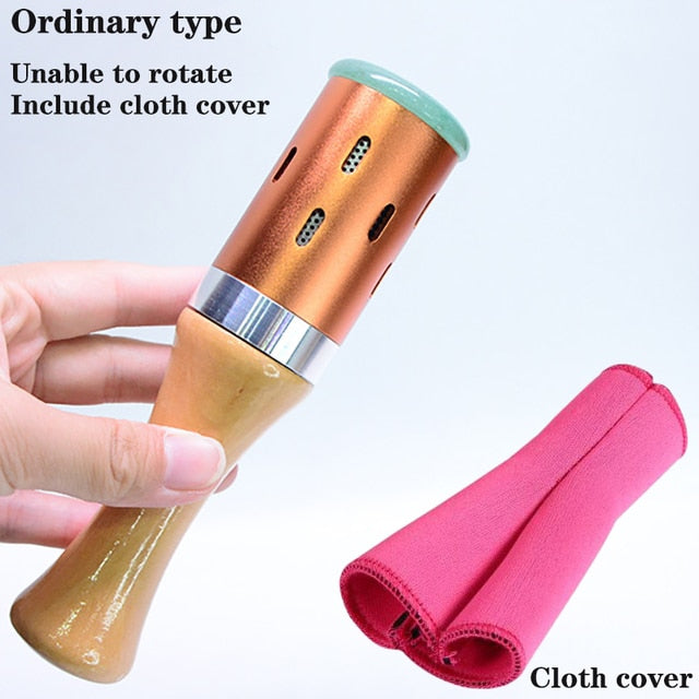 Jade Facial Beauty Massage Device Warm Moxibustion Rods Rotatable Lodestone Massager