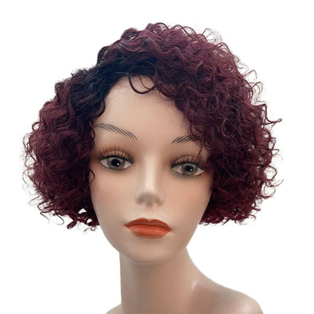 Short Wigs Pixie Cut Wig Human Hair For Women