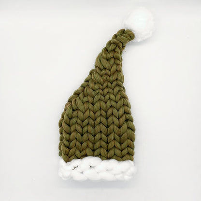Knitted Santa Claus Hat for Christmas