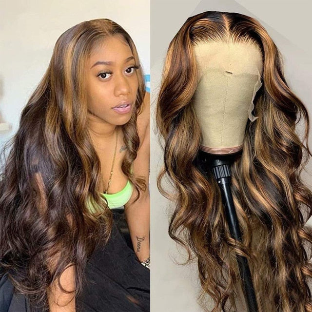 Highlight Human Brazilian Hair Wig