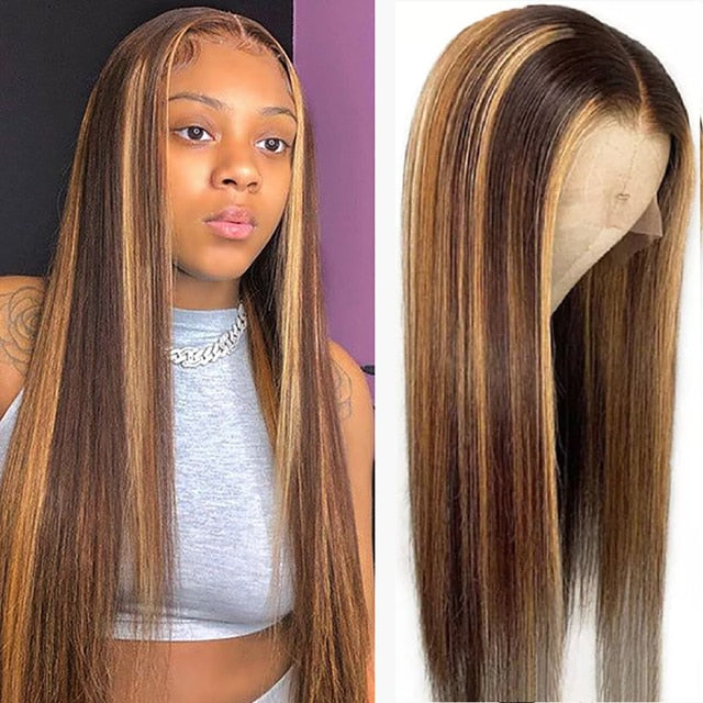 Highlight Human Brazilian Hair Wig