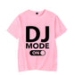Dj Mode Print Luminous Tees T- shirt for Men