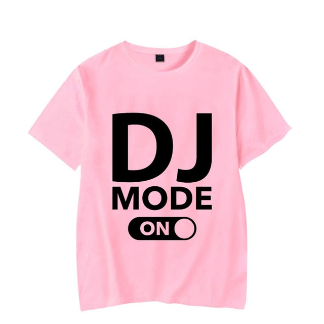 Dj Mode Print Luminous Tees T- shirt for Men