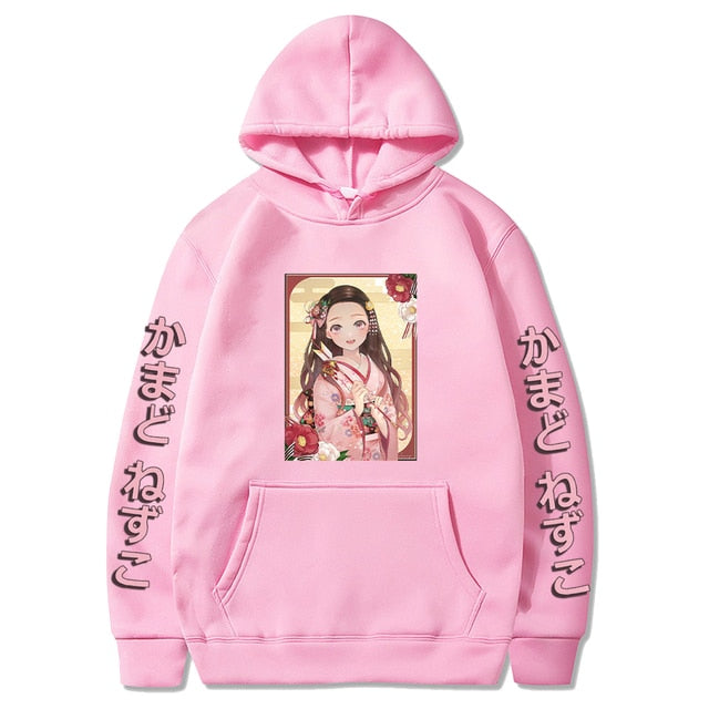 Kimetsu No Yaiba Anime Sweatshirt Hoodies for Women