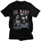 Lil Baby Hip Hop T-shirt Vintage Top