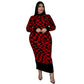 Plus Size Bodycon Long Dress for Women