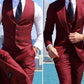 Wedding Tuxedo Slim Fit 3 Piece(jacket +vest +pants）