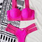 Mayo Push Up Underwire Bathing Suit- Two piece