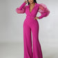 Elegant Jumpsuit with Belt