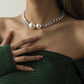 Twisted Chunky Chain Necklace For Women