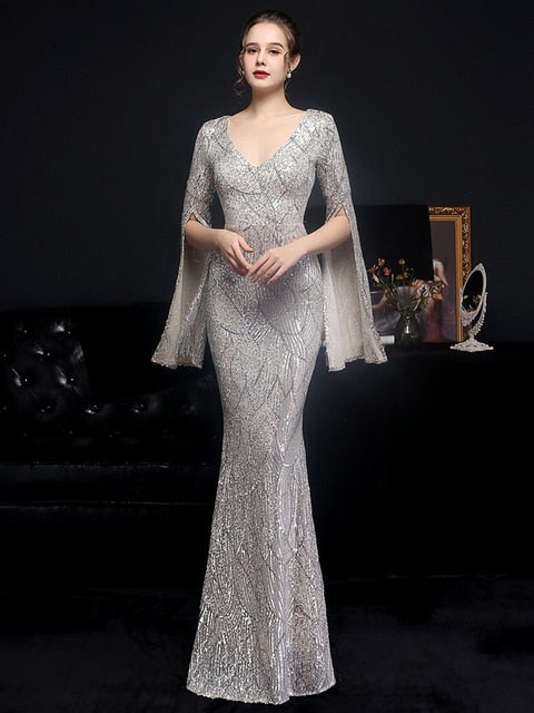 Sequin Evening Party Dress for Women