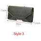 Double Layer Canvas Coin Key Card Holder Phone Cover Case Waist Bag
