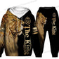 The Tiger 3d Print Hoodie Set