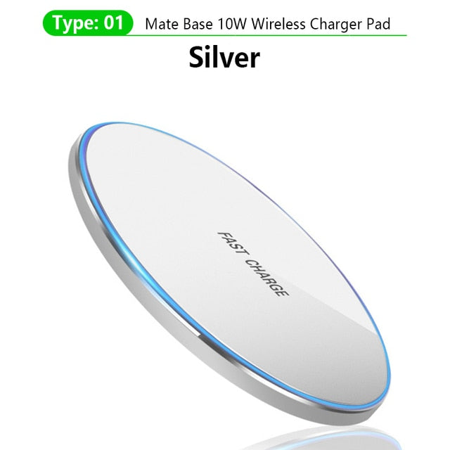 Ultra-thin Metal Pad 10w Wireless Fast Charger
