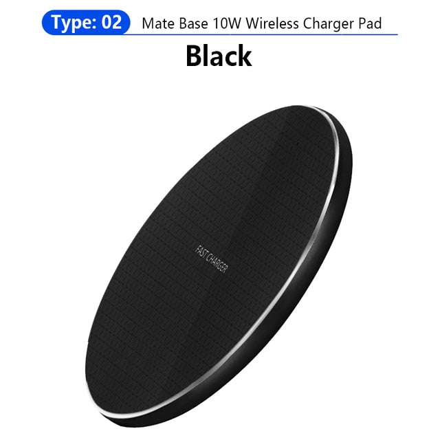 Ultra-thin Metal Pad 10w Wireless Fast Charger