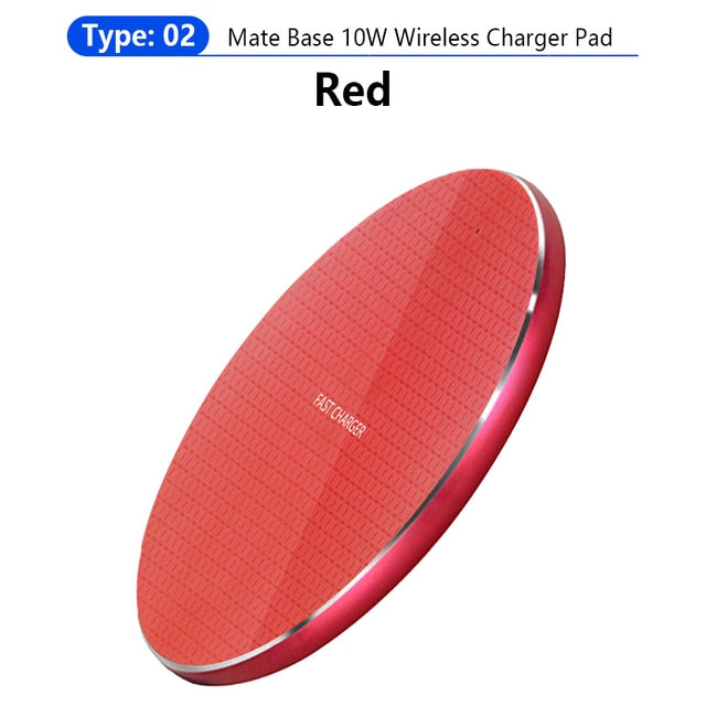 Ultra-thin Metal Pad 10w Wireless Fast Charger