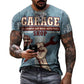 T shirts 3d Castrol Print Short Sleeve Letter Tops Fashion Oil