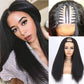Yaki Straight Headband Synthetic Hair Wig