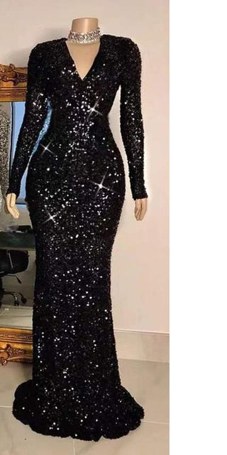 Sequin Evening Party Dress for Women