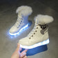 Glowing Boots Shoes for Girls
