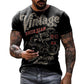 T shirts 3d Castrol Print Short Sleeve Letter Tops Fashion Oil