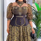 Elegant African Wedding Party Dresses for Women 2024 Plus Size Dashiki Ankara