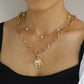 Multi Layered Pendant Necklace For Women