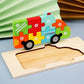 Dinosaur Wooden Puzzles for Children Educational Toys
