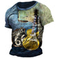 Vintage T-shirt Top for Men