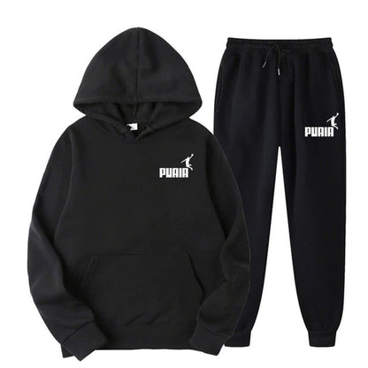 Hooded Sweatshirt Suit Men And Women- Two Piece Set