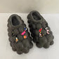 Furry Bubble Slides for Men /Women With Charms