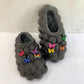 Furry Bubble Slides for Men /Women With Charms