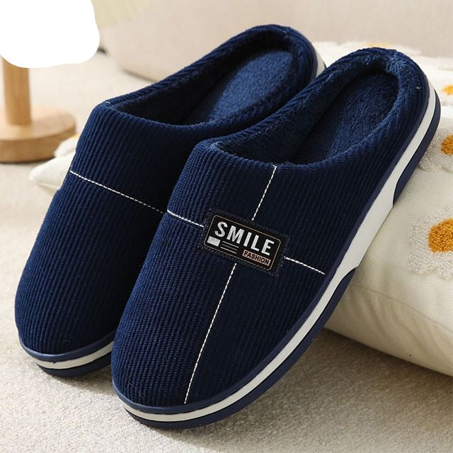 Winter Warm Indoor Soft Slippers for Men