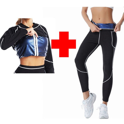 Sauna Sweating Suits Heat Trapping Bodysuit