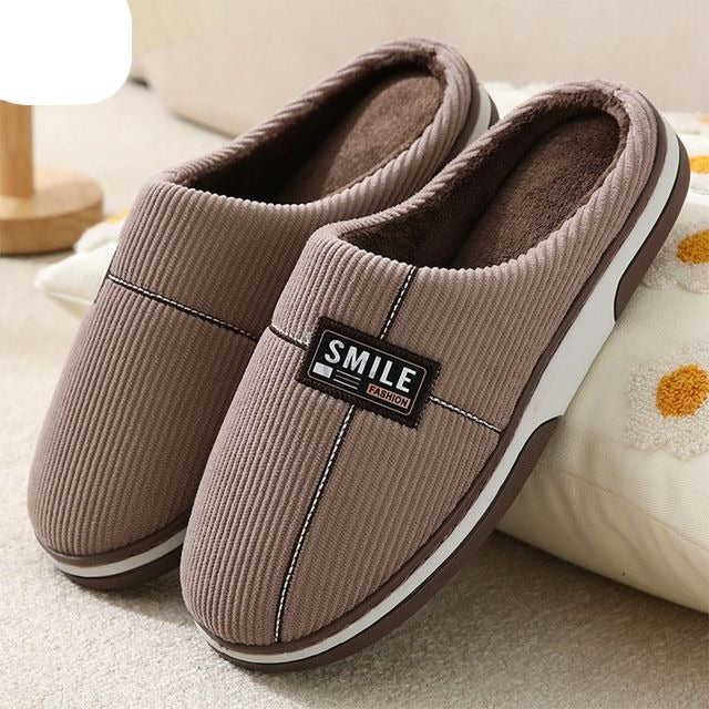 Winter Warm Indoor Soft Slippers for Men