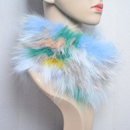 Fur Scarf Headband Neck Warmer