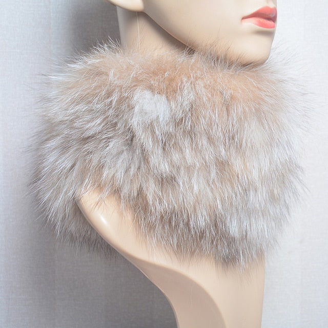 Fur Scarf Headband Neck Warmer